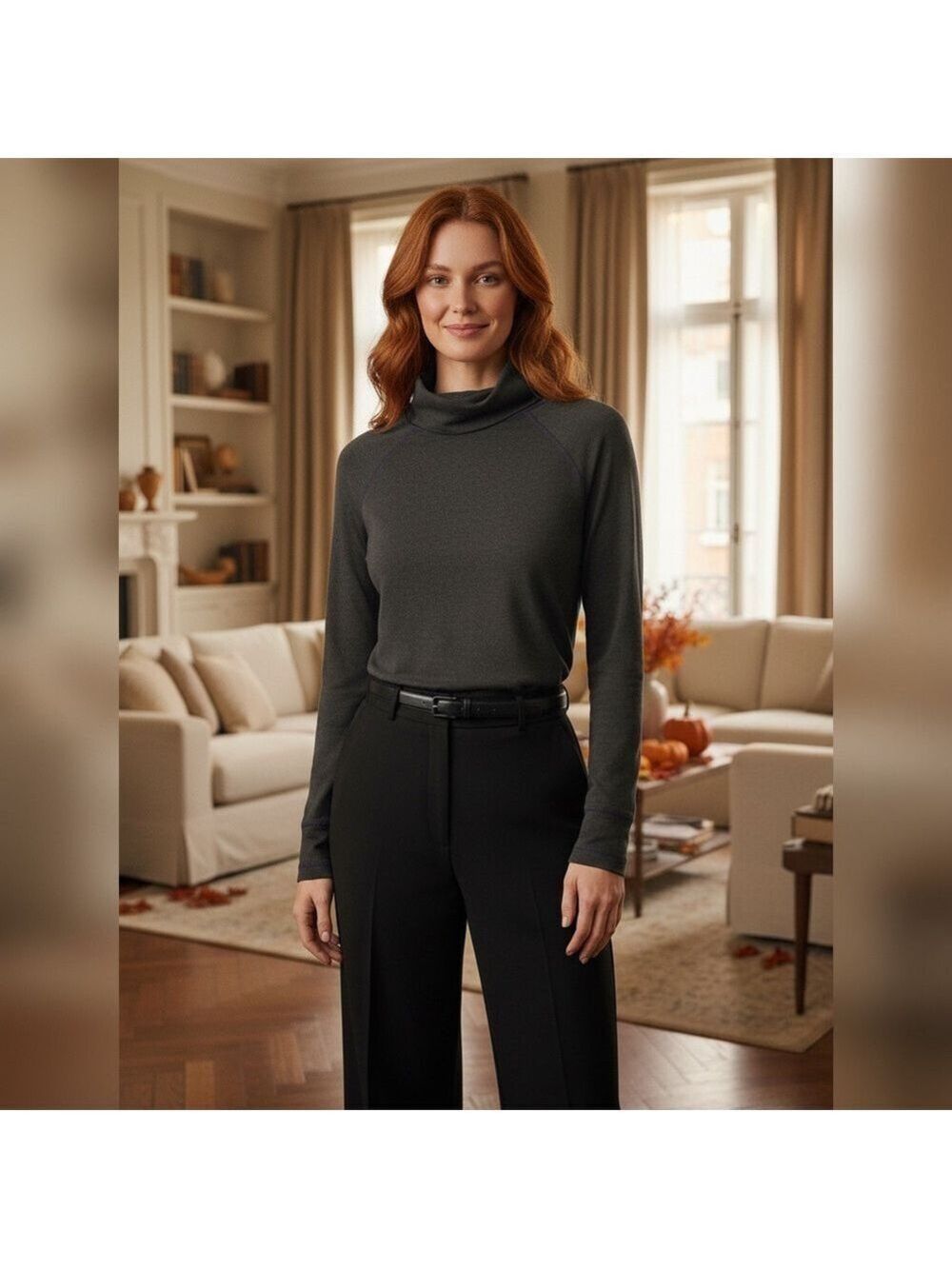 Boden Cowlneck Turtleneck Sweater